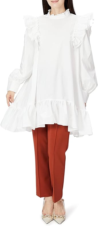 Amazon | [ダブルスタンダードクロージング] フレアーブラウス